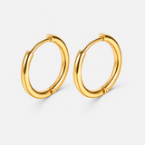 Classic Essential Hoops 18K Guldbelagt 20 mm