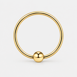 Auren Captive Bead Ring goldfarben