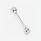 Seraphine Spark Barbell stav sølvfarvet 8 mm