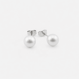 Celeste Pearl Studs 6 mm silver-coloured