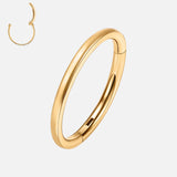 Classic Clicker Ring guldfarvet 10 mm