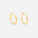 Classic Hoops 18K Guldbelagt 16 mm