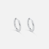Classic Hoops silver-coloured 10 mm