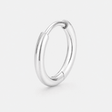 Classic Smooth Clicker-Ring silberfarben 10 mm