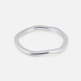 Drift Ring Sølvfarvet 1 mm
