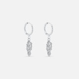 Flow Hoops Sølvfarvet 10 mm