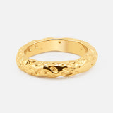 Lava Spirit Ring 18K Guldbelagt