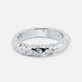 Lava Spirit Ring Sølvfarvet