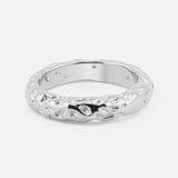 Lava Spirit Ring Sølvfarvet