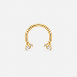 Nova Horseshoe goldfarben 10 mm