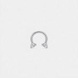 Nova Horseshoe silberfarben 6 mm