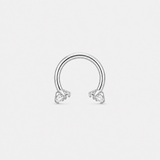 Nova Horseshoe silberfarben 8 mm