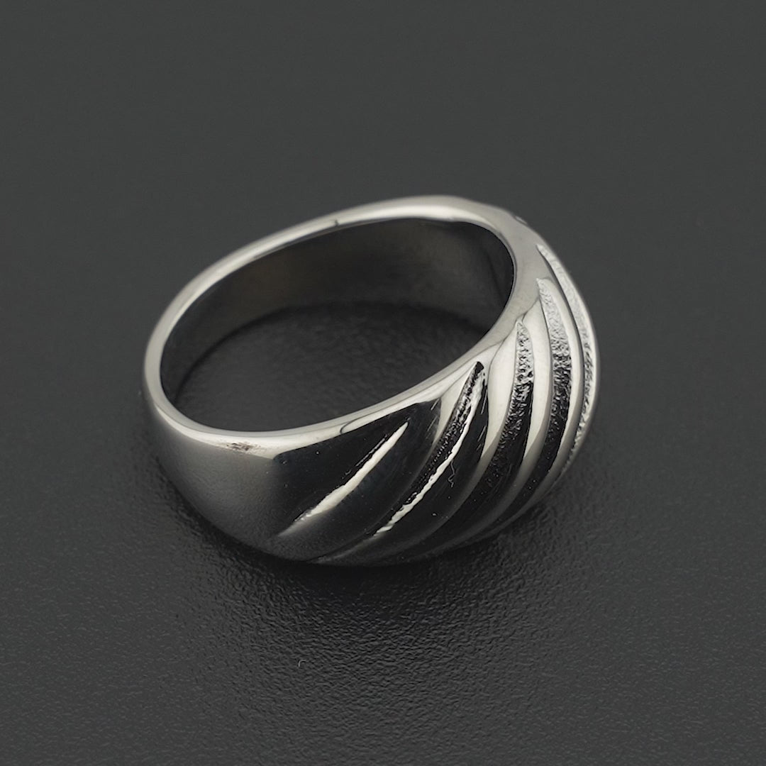Breeze Ring Sølvfarvet