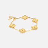 Soleil Clover Armbånd 18K Guldbelagt