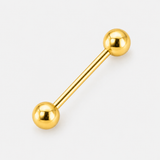 Elara Classic Barbell stav guldfarvet