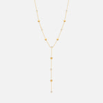 Amour Y Halskæde 18K Guldbelagt - BY CARA