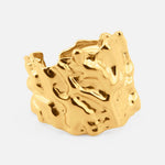 Aria Justerbar Ring 18K Guldbelagt - BY CARA