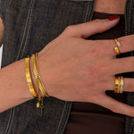 Aurelia Ring 18K Guldbelagt - BY CARA