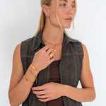 Aurelia Ring 18K Guldbelagt - BY CARA