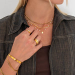 Aurelia Ring 18K Guldbelagt - BY CARA