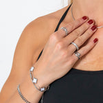 Aurelia Ring Sølvfarvet - BY CARA