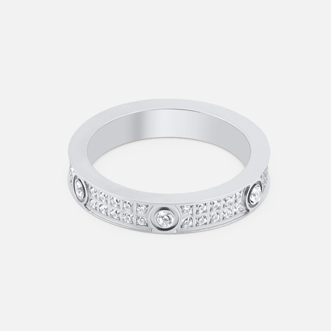 Aurelia Ring Sølvfarvet - BY CARA