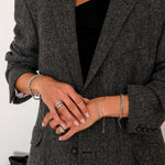 Breeze Ring Sølvfarvet - BY CARA