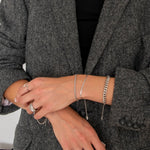 Breeze Ring Sølvfarvet - BY CARA
