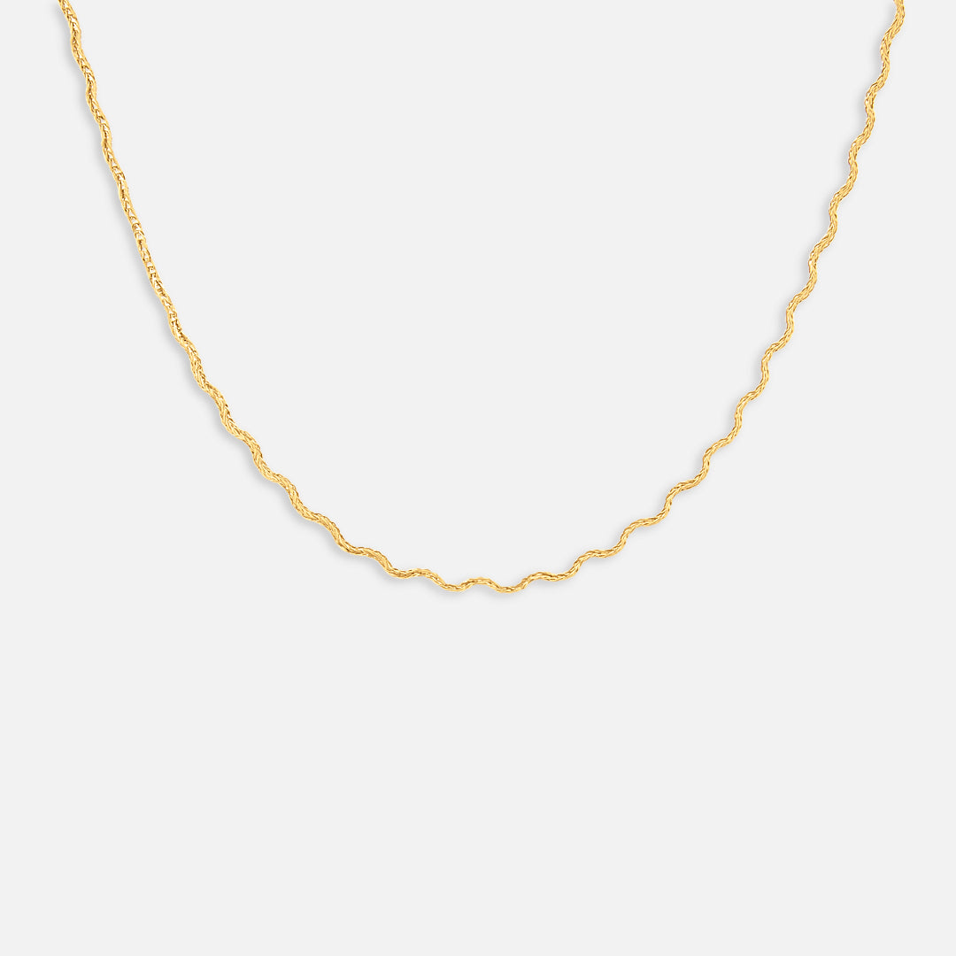 Alva Wave Choker 18K Guldbelagt