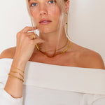 Candy Color Beads Armbånd 18K Guldbelagt - BY CARA