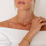 Candy Color Beads Armbånd 18K Guldbelagt - BY CARA