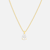 Céleste Teadrop Halskæde 18K Guldbelagt