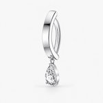 Celestial Drop Clicker Navel Piercing silver-coloured - BY CARA