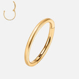 Classic Clicker Ring guldfarvet 6 mm