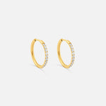 Classic Cubic Hoops 18K Guldbelagt 16 mm - BY CARA