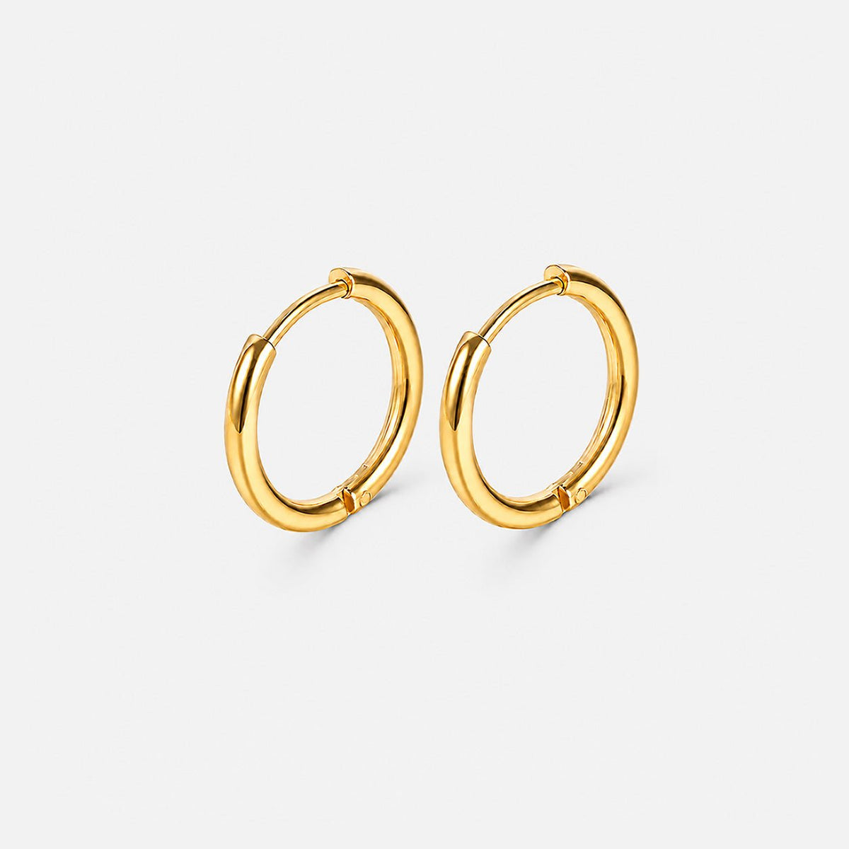 Classic Essential Creolen 18K vergoldet 10 mm