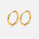 Classic Essential Creolen 18K vergoldet 16 mm