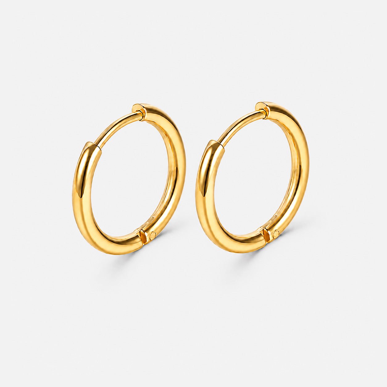Classic Essential Hoops 18K Guldbelagt 16 mm - BY CARA