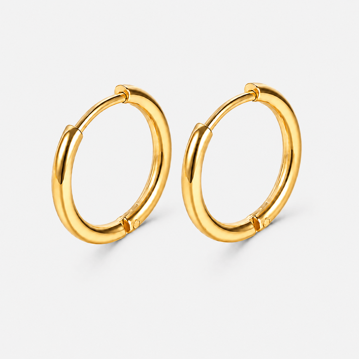 Classic Essential Hoops 18K Guldbelagt 20 mm - BY CARA