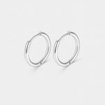 Classic Essential hoops silverfärgade 12 mm
