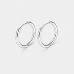 Classic Essential hoops silverfärgade 14 mm