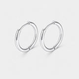 Classic Essential Creolen silberfarben 16 mm