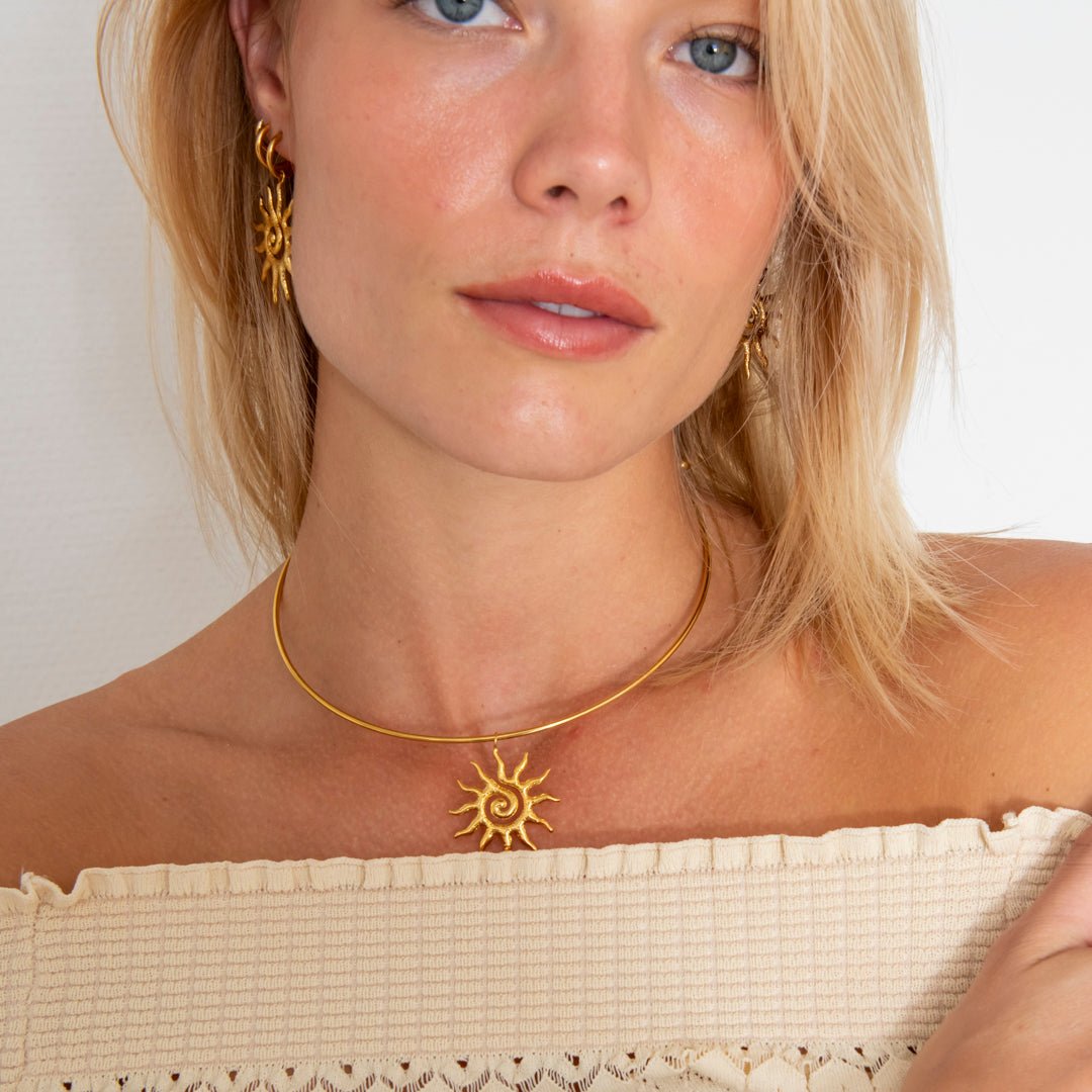 Classic Hoops 18K Guldbelagt 10 mm - BY CARA