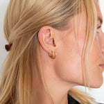 Classic Hoops 18K Guldbelagt 12 mm - BY CARA