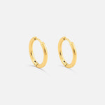 Classic Hoops 18K Guldbelagt 12 mm - BY CARA