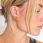 Classic Hoops 18K Guldbelagt 20 mm - BY CARA