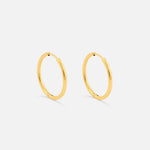 Classic Hoops 18K Guldbelagt 20 mm - BY CARA