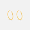 Classic Hoops 18K Guldbelagt 20 mm