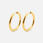 Classic Hoops 18K Guldbelagt 25 mm - BY CARA