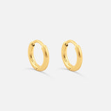 Classic Hoops 18K Guldbelagt Helix 8 mm